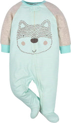 Gerber Baby Boys 4 Pack Sleep 'N Play Footie - Image 2