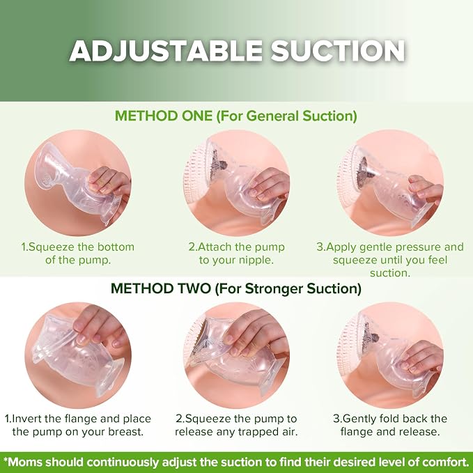 Haakaa Manual Breast Pump with Base 4 Fl Oz/100ml+Lid - Image 4