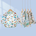 5 Pack Long Sleeve Bib, Baby Toddler Waterproof Sleeved Bib - Image 7