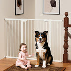 29.5-54.2" Baby Gate for Stairs, Baby Safety Essentials, Auto Close Gate for by Mutak