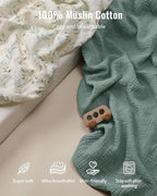 Blissful Diary Muslin Baby Changing Pad - Image 2
