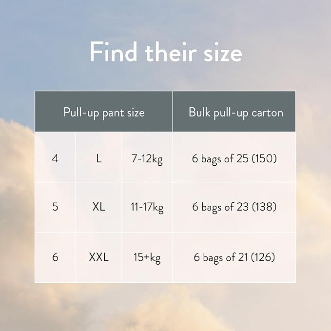 Joonya Pull-Up Pants Baby Diapers, Size 4 L - Image 8