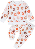 ZOEREA Toddler Baby Girl Clothes Long Sleeve Pullover Tops + Pants Set Floral by ZOEREA