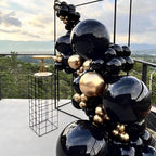 90pack Black Balloons Different Size 18/12/10/5 Inch Black Balloon Garland Arch - Image 4