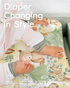 Changing Pad Cover for Girls Boys, TotBasic Premium Soft Changing Table Covers - Image 2
