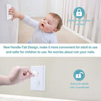 PRObebi Outlet Covers Baby Proofing 52 Pack, Plug Covers - Image 2