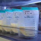 Willow - 8oz Breast Milk Storage Bags - 100ct - Double Zip Seal - Image 7