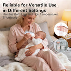 COMI Natural Glass Baby Bottle, Standard Neck Breastmilk Storage Bottle - Image 8