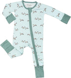 LollyBanks Baby Pajamas, 2-Way Zipper Romper, 95% Viscose Made from Bamboo and by LollyBanks