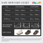 ohsofy Infant Baby Boy Oxford Shoes PU Leather Loafers Rubber and Soft Sole - Image 6