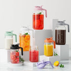 Breast Milk Pitcher Jug - 32 oz Glass Mason Jar Airtight Pitcher - Image 6