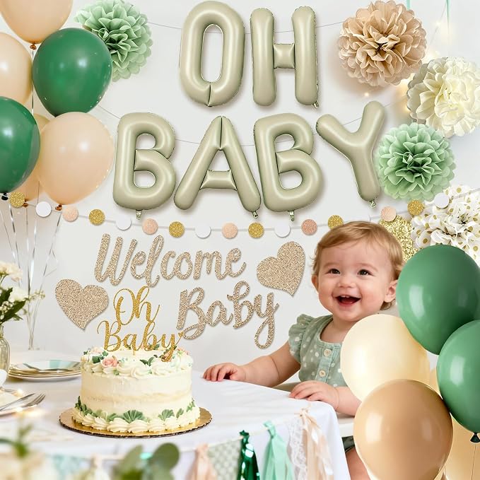 Neutral Baby Shower Decorations - Image 3
