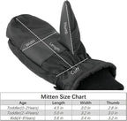 F Flammi Toddler Kids Snow Mittens - Image 7
