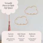 BEBE BASK Handmade Wicker Cloud Décor Set of 2 - Image 6