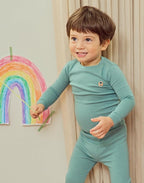 moimoln 6M-8Y Modal Cotton Solid Soft Breathable Baby Toddler Boys Girls Snug - Image 4