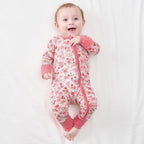 pureborn Baby Infant Boys Girls Sleeper Snug Fit Viscose from Bamboo Pajamas - Image 2