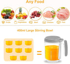 BEAR 2024 Baby Food Maker | One Step Baby Food Processor Steamer Puree Blender - Image 6