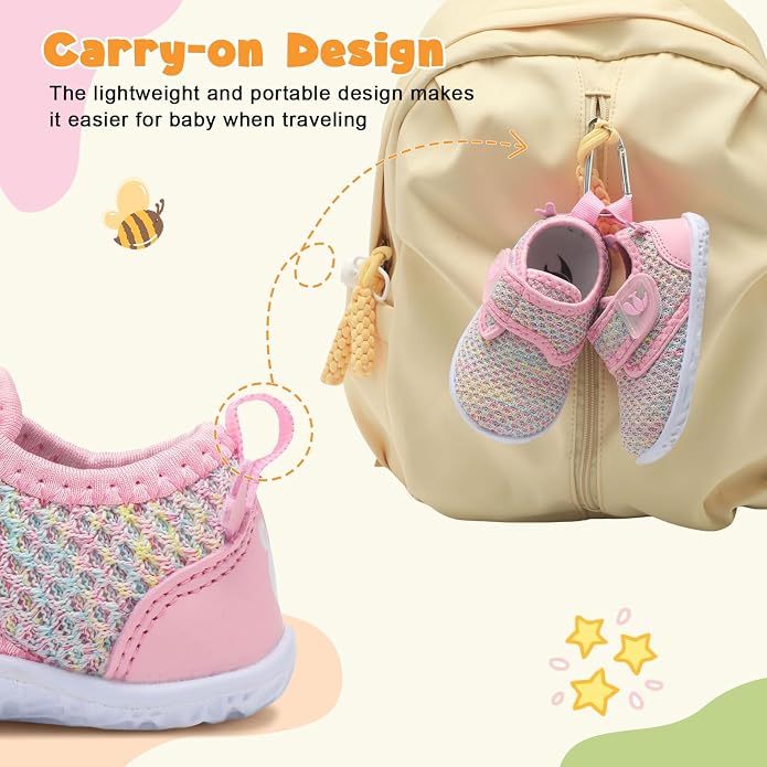 FEETCITY Baby Walking Shoes Barefoot Baby Shoes Infant Sneakers Newborn Crib - Image 4