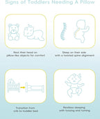 Toddler Pillow, Adjustable Memory Foam Small/Mini Pillow - Image 9