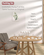 4packs 25mm Full Breast Replacement Pump Parts - Image 8