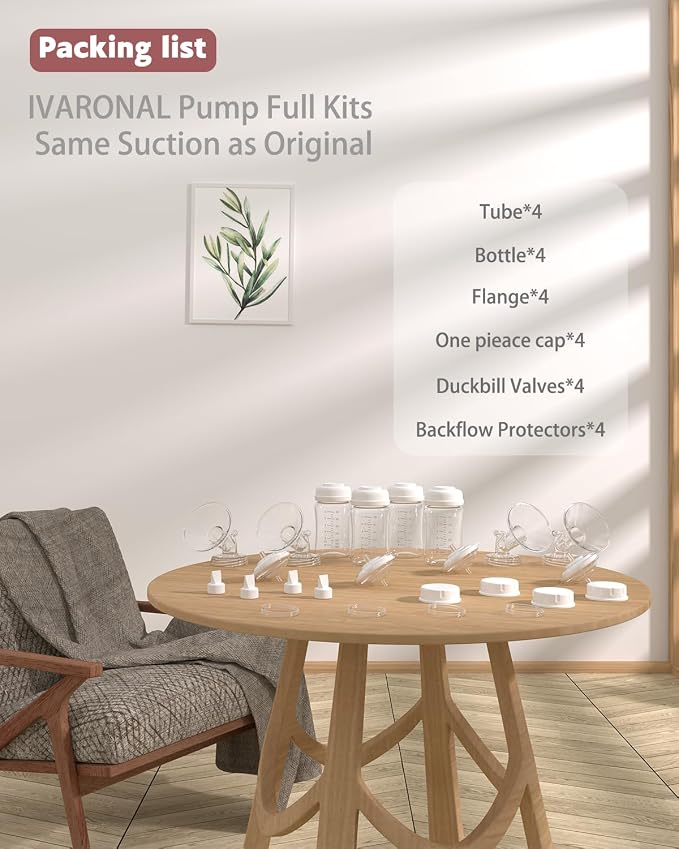 4packs 13mm Full Breast Replacement Pump Parts - Image 8