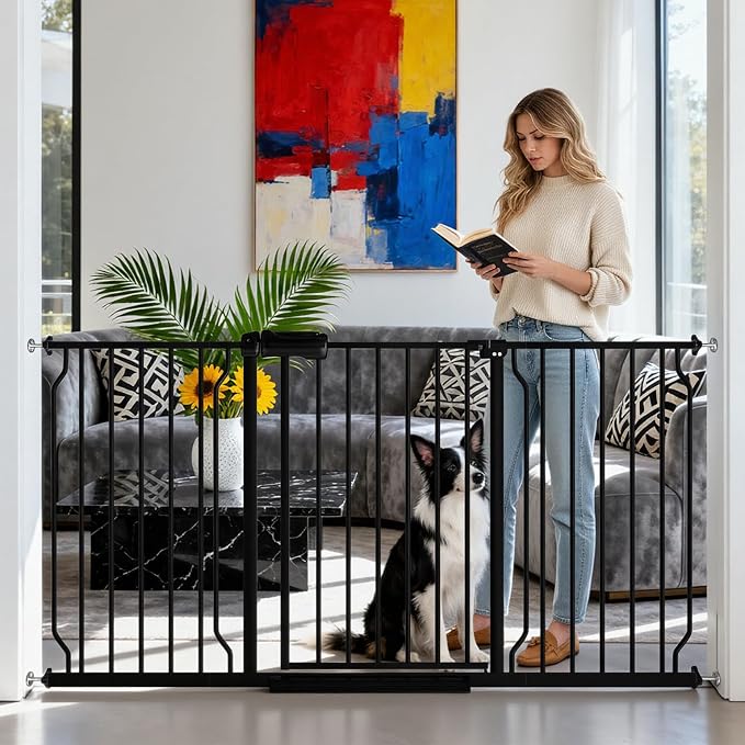 TSAYAWA Extra Wide Baby Gate by TSAYAWA