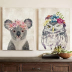 ORIDOMY Retro Koala Canvas Wall Art Country Animal Printing Funny Koala - Image 3