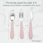 Kids Stainless Steel Utensils Set - Image 3
