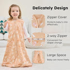 Baby Sleep Sack 0-6 Months, 100% Cotton Sleeping Sack - Image 2