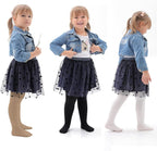 EPEIUS Baby Girl Tights Thick Cable Knit Leggings Stockings Cotton Pantyhose - Image 2