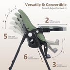 Kinder King Convertible High Chair - Image 2