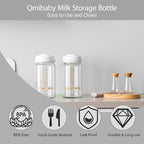 Breast Milk Storage Bottles 180ml 6oz BPA-Free Leak-Proof Baby Bottle - Image 5