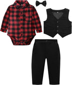 A&J DESIGN Baby Boy Suits Clothes Infant Toddler Formal Gentleman Outfits - Image 5
