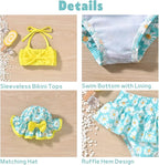 Aalizzwell Baby Girl 2-Piece Bikini Swimsuit - Image 2