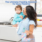 Infant Feeding Essentials & Baby Food Pouches Attachable Toppers: Seamless - Image 5