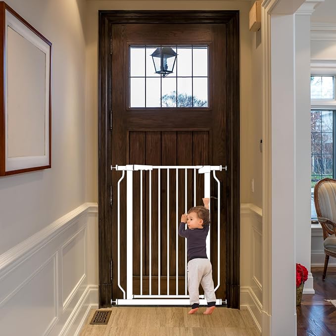 Extra Tall 40.55" Gate, 29.92-46.06" Extra Tall and Wide Dog Gate, Extra Wide - Image 9