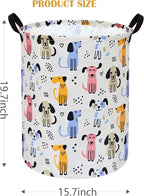Round Laundry Hamper Storage Basket Laundry Organizer Hamper Storage Bins - Image 2