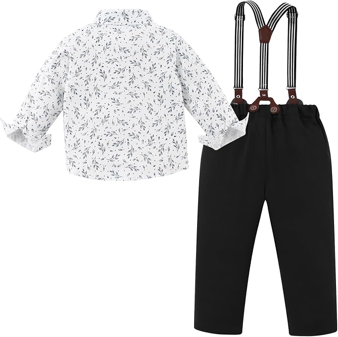 Toddler Boy Outfit Boy Dress Shirt - Image 6