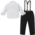 Toddler Boy Outfit Boy Dress Shirt - Image 6