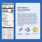 Cerebelly Organic Baby Food Pouches – Organic Purple Carrot Blueberry Pouch - Image 3