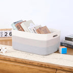 Large Storage Baskets for Organizing, Closet Shelf Baskets for Clothes Blanket - Image 5