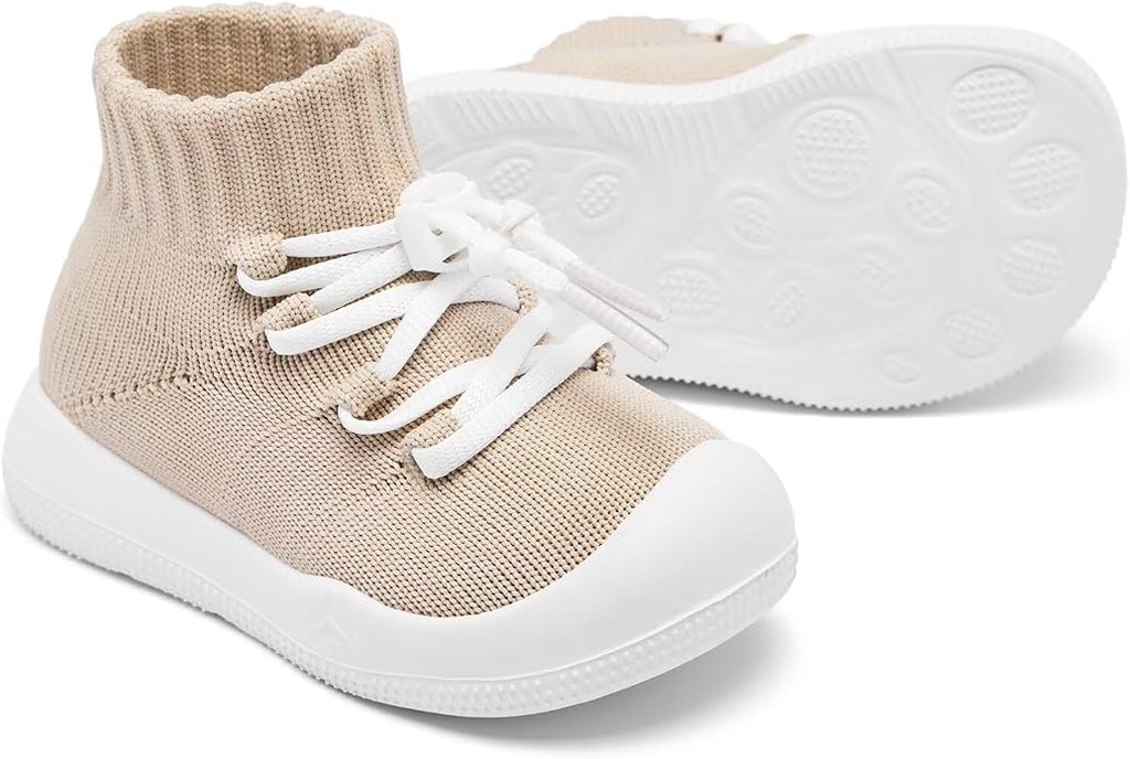 Baby Non Slip Socks Shoes Boys Girls Soft Slip On Sneakers Protection Toe - Image 2