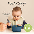 KeaBabies 2-Pack Baby Bowls - Image 3