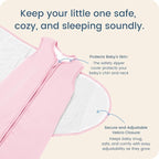 Newborns Swaddle Sleep Sack 0–3 Months, 1.0 TOG Baby Blanket - Image 4