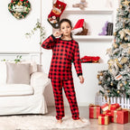 Schbbbta Family Matching Pajamas Holiday Sleepwear Long Sleeve Pjs Sets - Image 6
