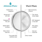 Ahimsa Stainless Steel Plates for Kids - Image 5