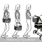 TOPDesign Universal Baby Stroller Organizer, Stroller Caddy - Image 7
