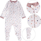 Baby Footed Pajamas with Mitten Cuffs - Image 4