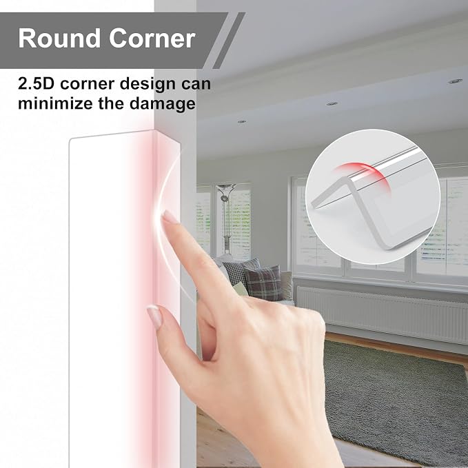 Wall Corner Protector, 31-1/2 in X 1-5/8 in Corner Guard - Image 5