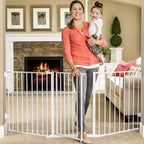 Regalo 76 Inch Super Wide Configurable Baby Gate, Includes 4 Pack of Wall - Image 2